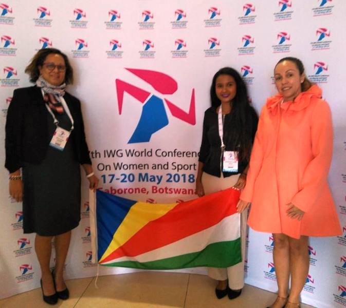 Members of the Seychelles delegation